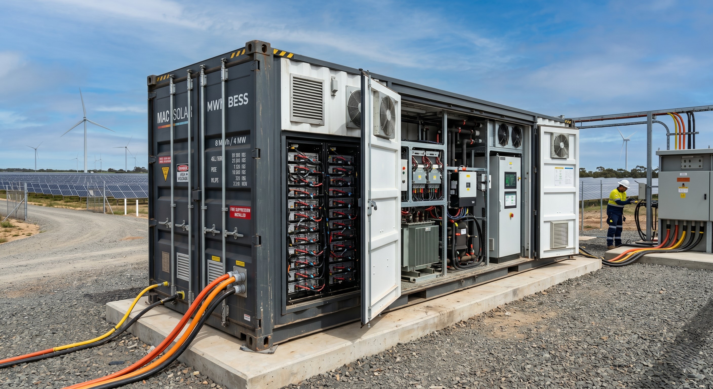 MWh Containerised BESS